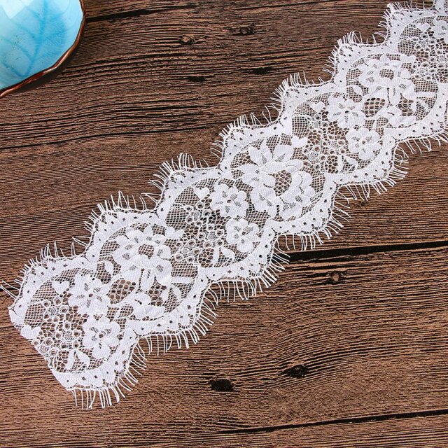 Fujian lace, lace fabric, lace clothing accessories, small eyelashes Specification image