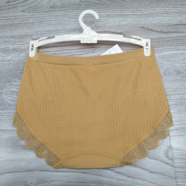 Cotton Underwear Female Korean Version Of Mid-Waist Triangle Lace Sexy Shorts details Picture