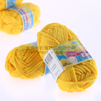 Wholesale of high-quality acrylic material handcrafted wool yarn in stock from a manufacturer details Picture