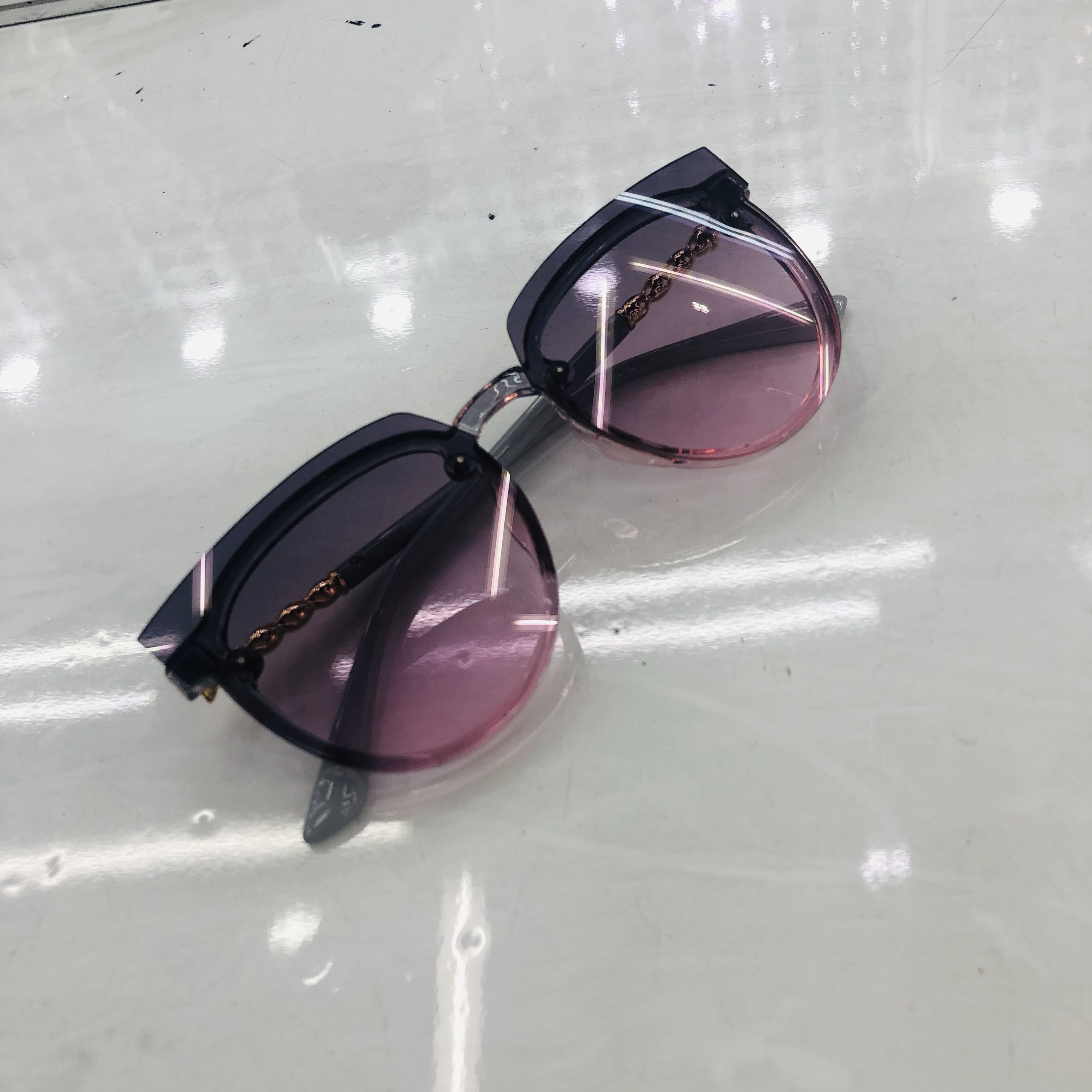 Sunglasses fashion versatile safe driving anti-UV glasses wholesale for both men and women thumbnail