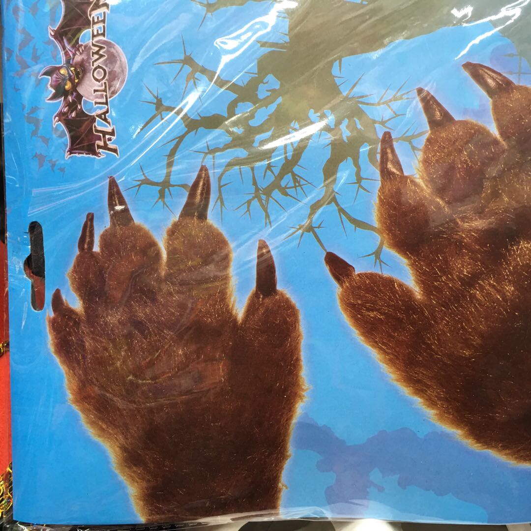 熊爪仿真模仿玩具保暖手套产品图