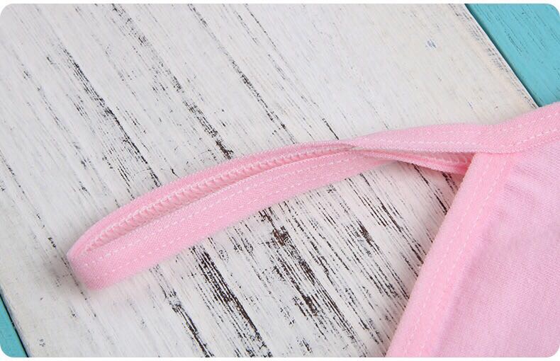 Underwear Girl Students Korean Version 9-15 Years Old Primary School Girls Girls Growth Halter Vest Solid Color Cotton Underwear details Picture