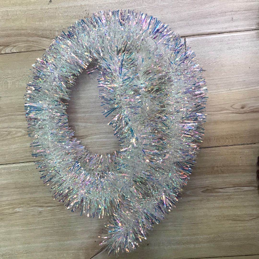 圣诞饰品节日用品圣诞装饰拉花爱心单色彩色工厂直销