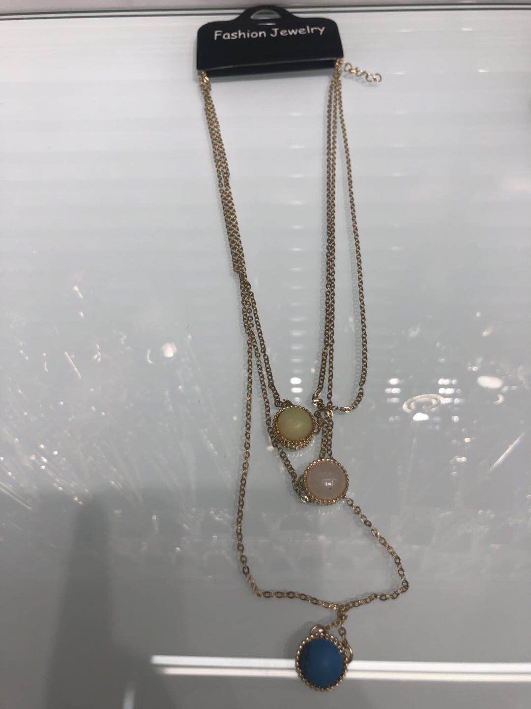 厂家直销合金铜树脂项链
