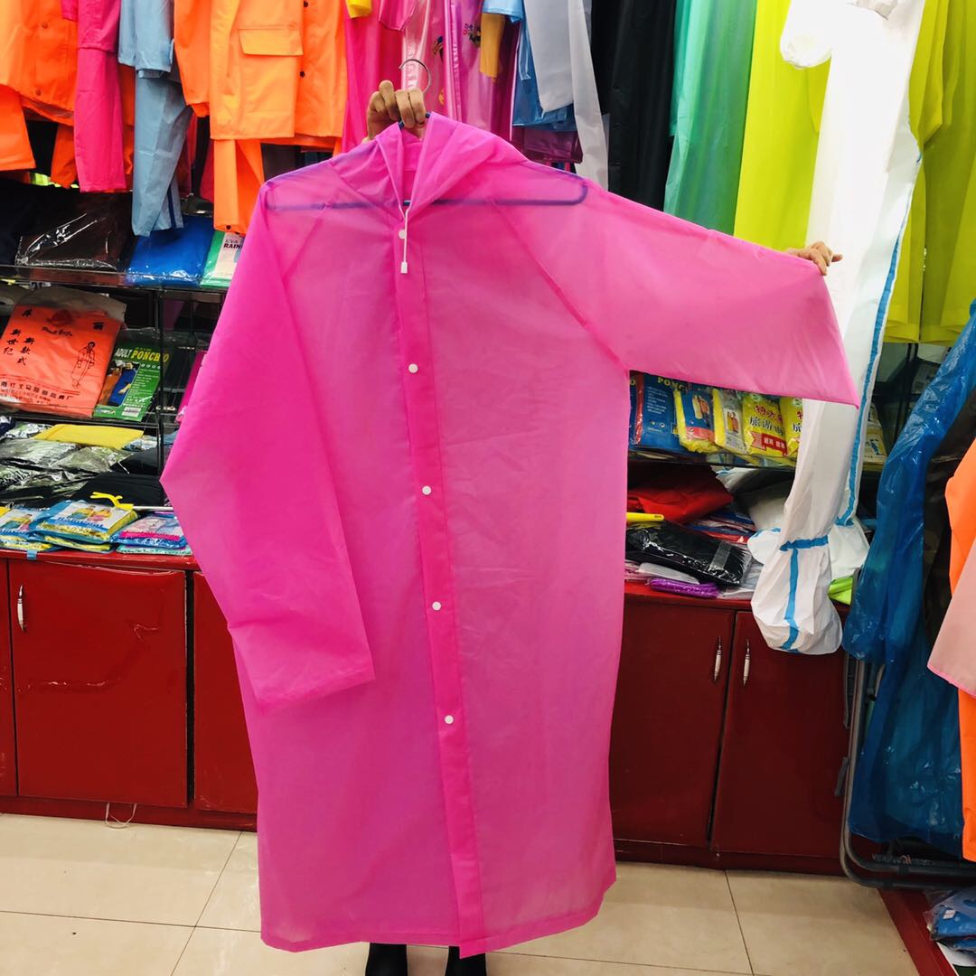 New best-selling button-type lightweight raincoat, full-body waterproof raincoat, factory direct sales