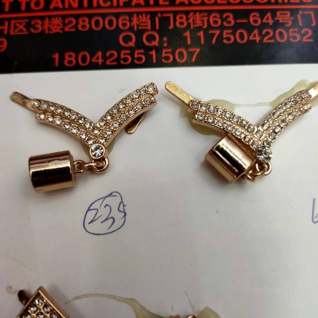 Metal Shoe Buckle Removable Fashion Women's Shoes Decoration Fashion Shoe Buckle Rhinestone Shoes Flower Women's Shoes Shoes Wholesale Customization 1 Specification drawing