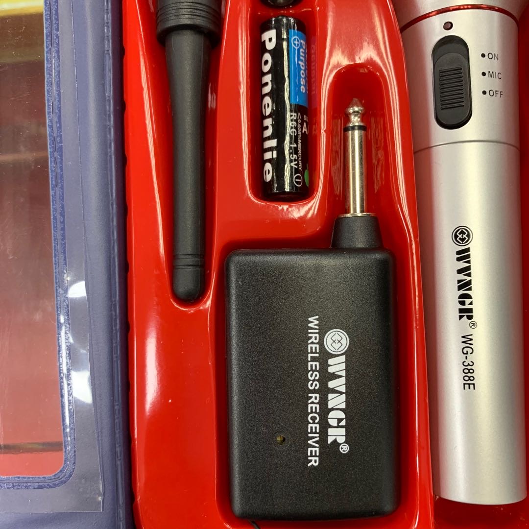 WVNGR-388E color champán cable/inalámbrico micrófono escenario equipo set especial handheld Specification image