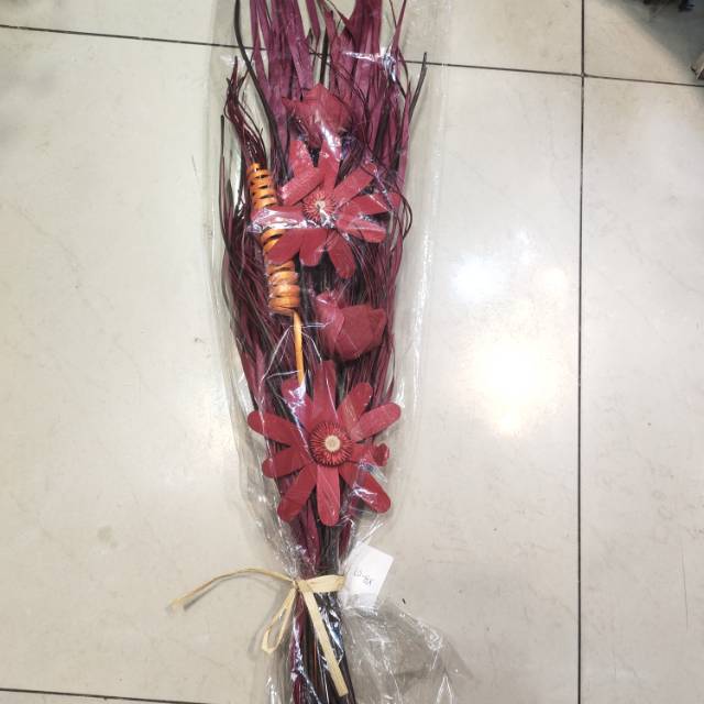 干花干树枝装饰家居室内