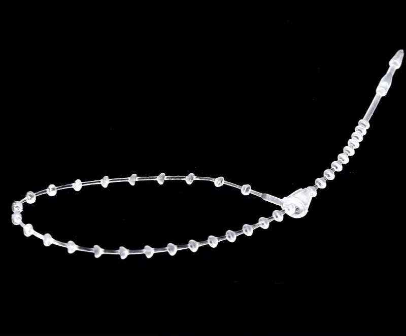 Bead Chain Snap Button Tags Line Glue Line Rubber Rope Clothing Tags Wire Clothing Label The Wire Rope