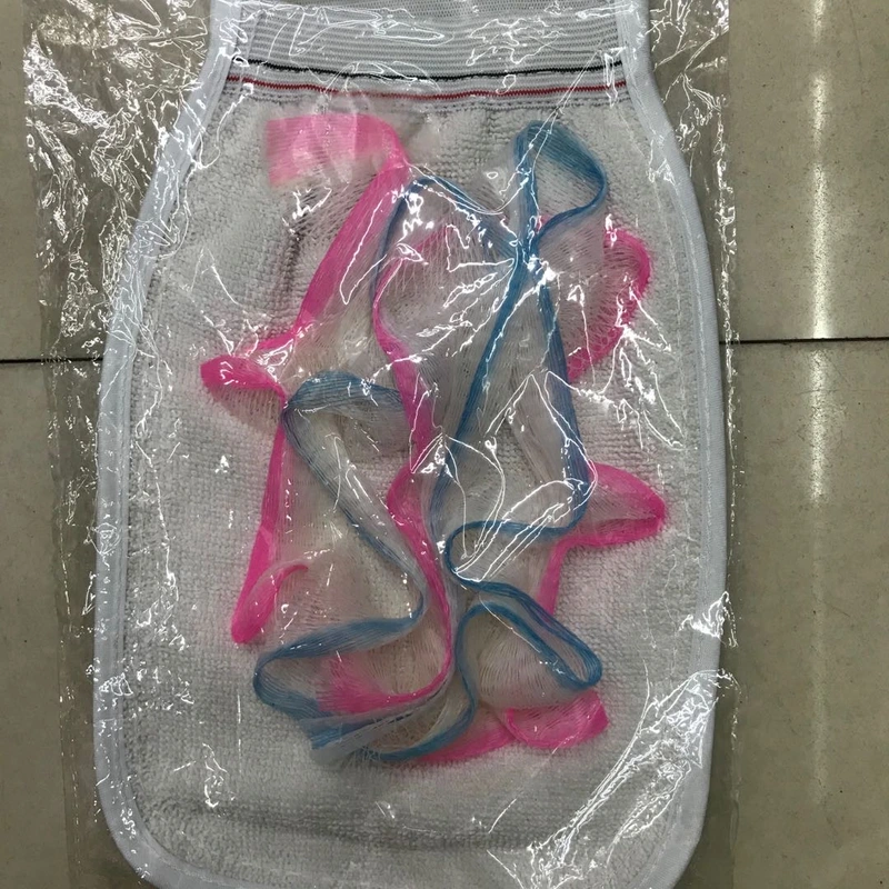 Double Side Bath Towel Rub Clay Ware Parcel Post Rub Back Children Women Painless Bath Flower Strong Supplies Bath Towel