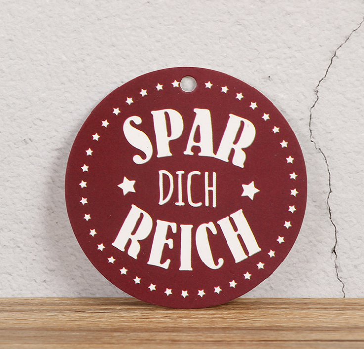 圆形牛皮紙吊牌空白现货合格证标签烘焙挂牌批发饰品吊牌设计定制细节图