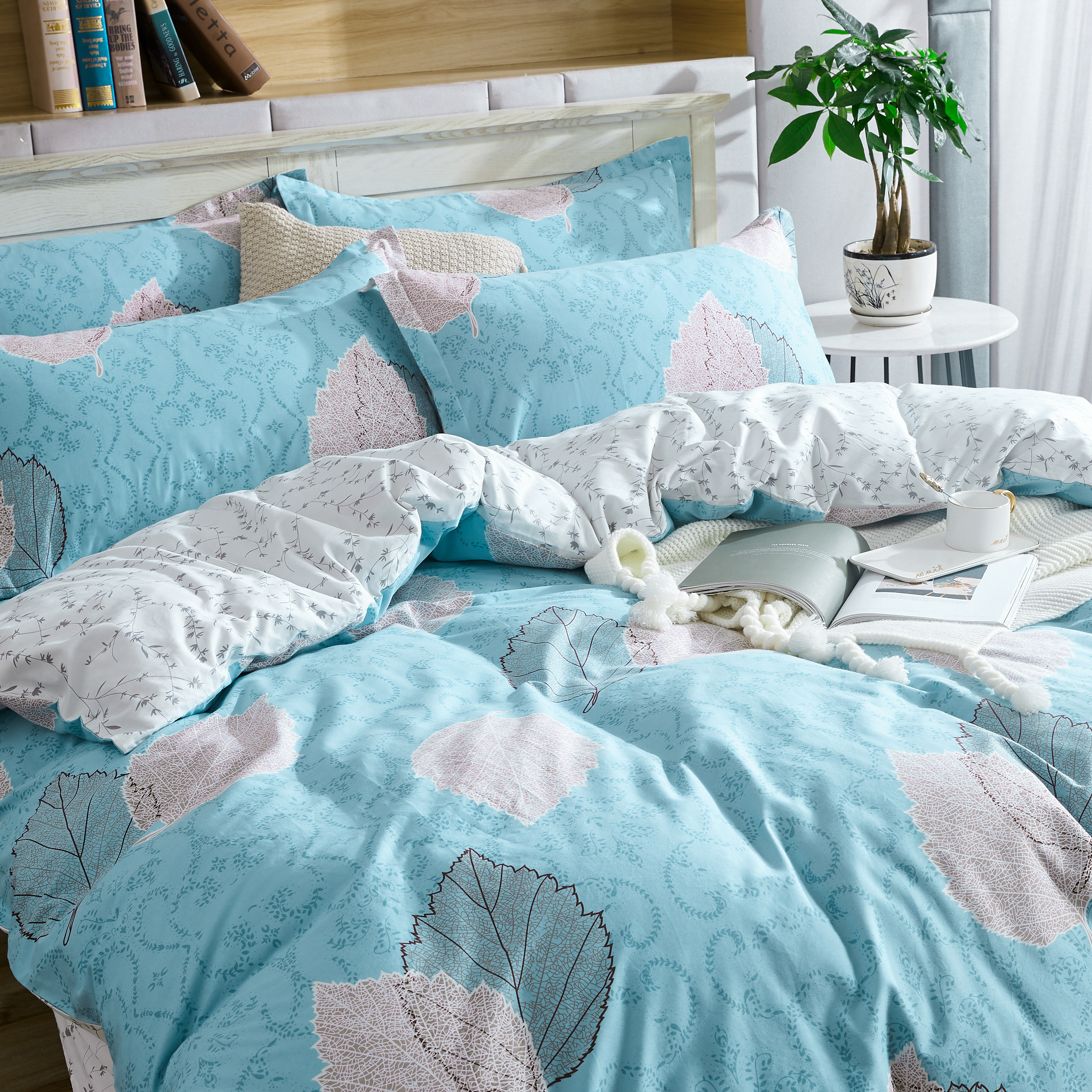 Sheet Genuine Active Printing 32S Cotton Thickened 4-Piece Set 200*230 Specification drawing