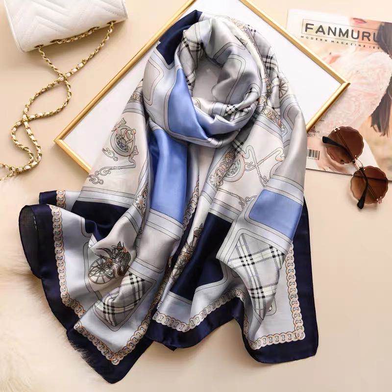 Lovely Spring And Autumn New Special Price Elegant Everything Long Foreign Style Scarf Woman Specification drawing
