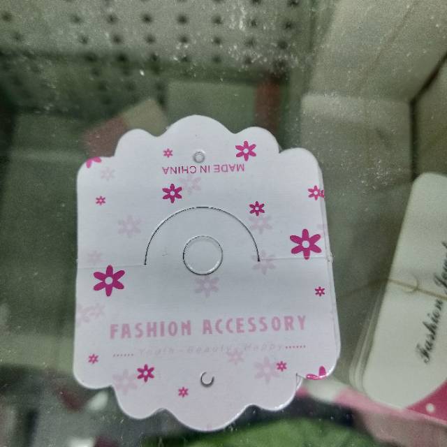 Jewelry Headgear Packaging Card