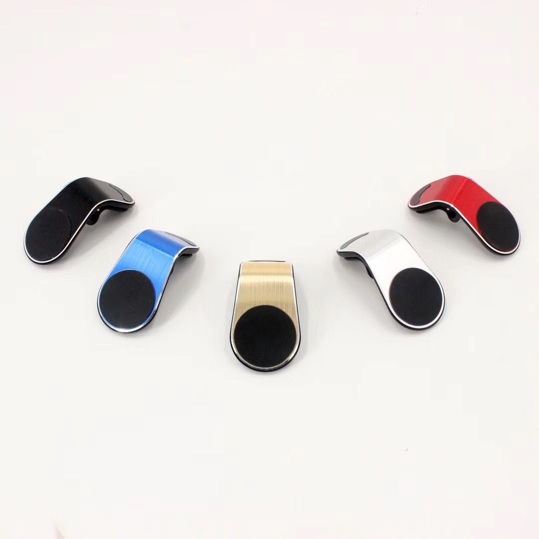 Large magnet attracts L magnet