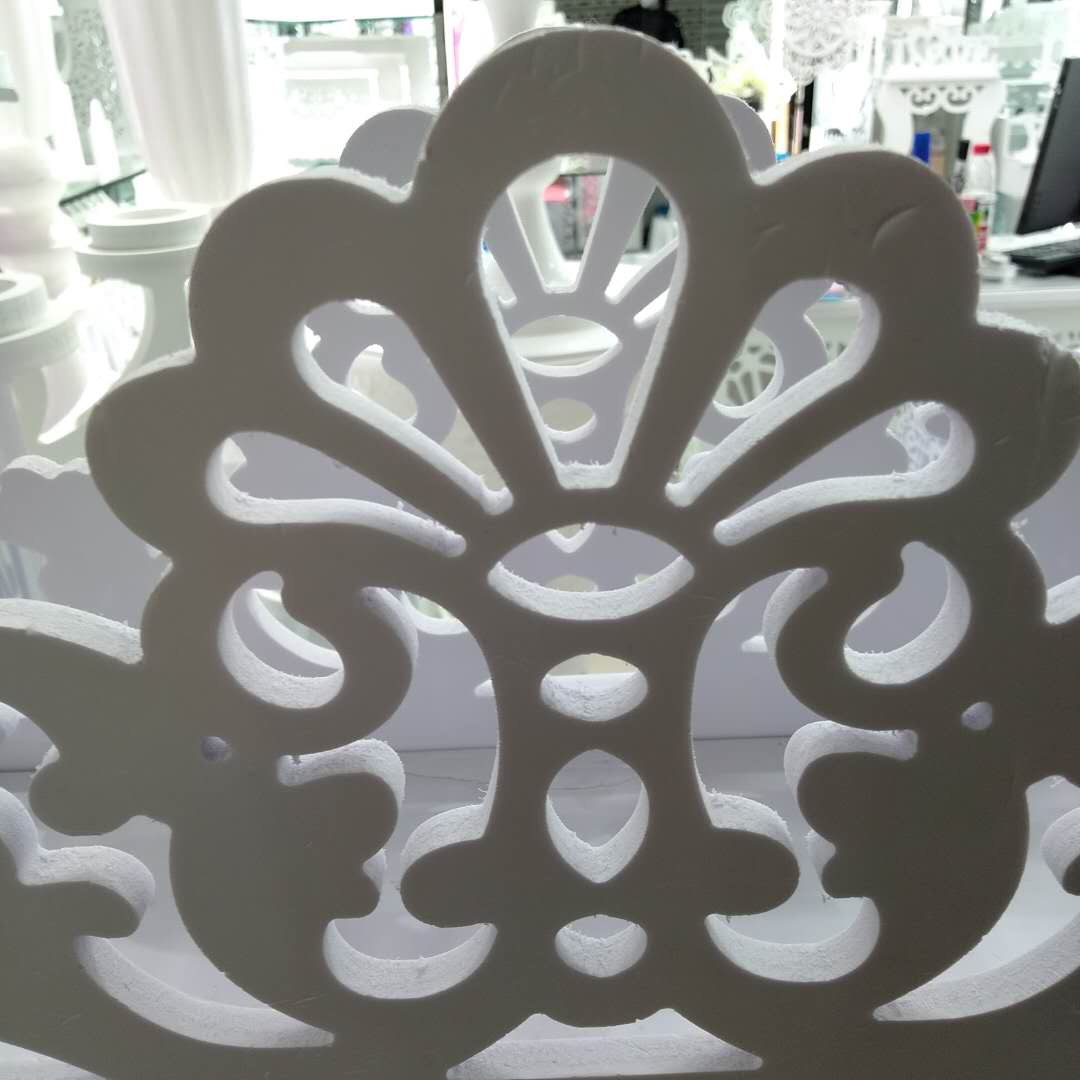 北欧个性冲花ppc塑料电子婚庆家居摆设用品细节图