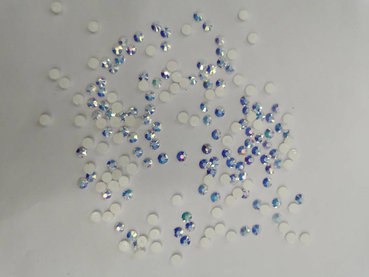 SS20树脂AB树脂钻美甲平底钻DIY钻细节图