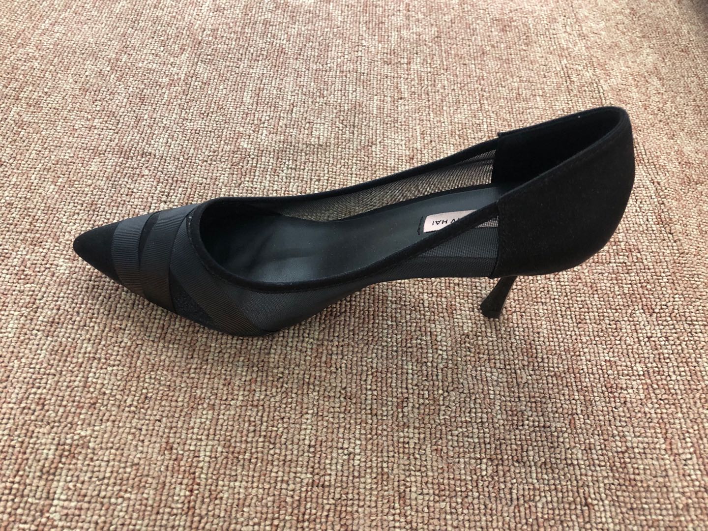 2025年春季不磨脚高跟鞋女细跟浅口单鞋