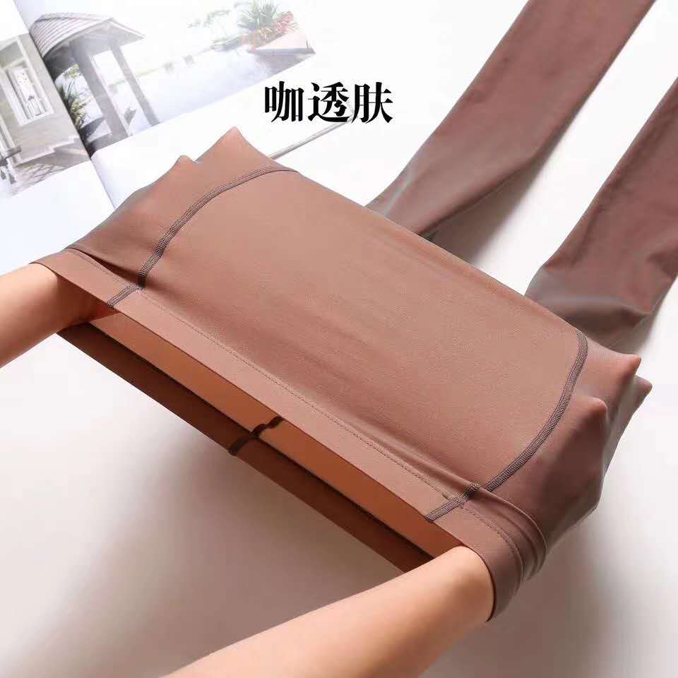 透肤假透肉女加大春秋款韩国百搭无缝空姐灰产品图