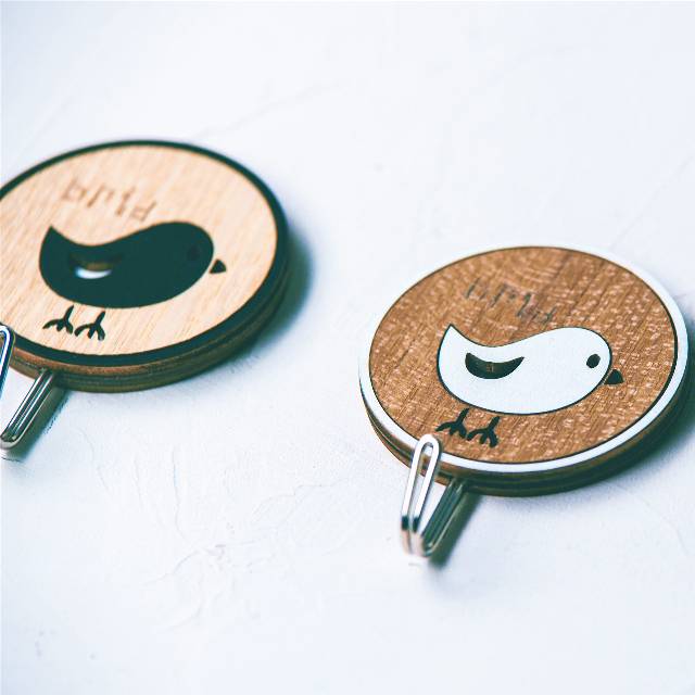 挂钩创意木质粘胶挂钩卡通家用多功能粘钩可爱厂家批发无痕挂钩细节图