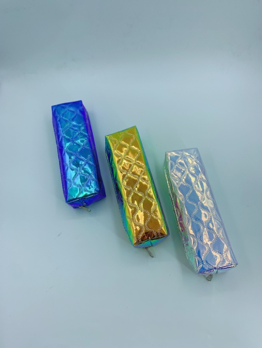 简约学生多功能文具收纳包韩版创意学生小八角笔袋产品图