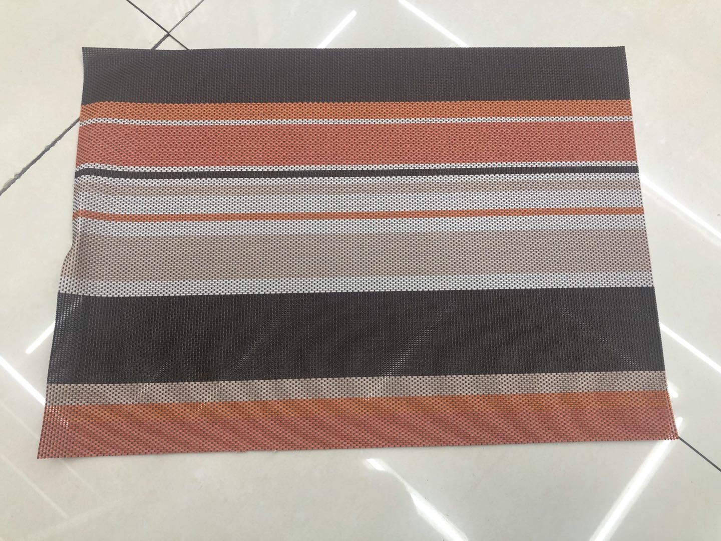 Pvc Waterproof Non-Slip Rectangular Table Mat Table Mat Nordic Western Placemat