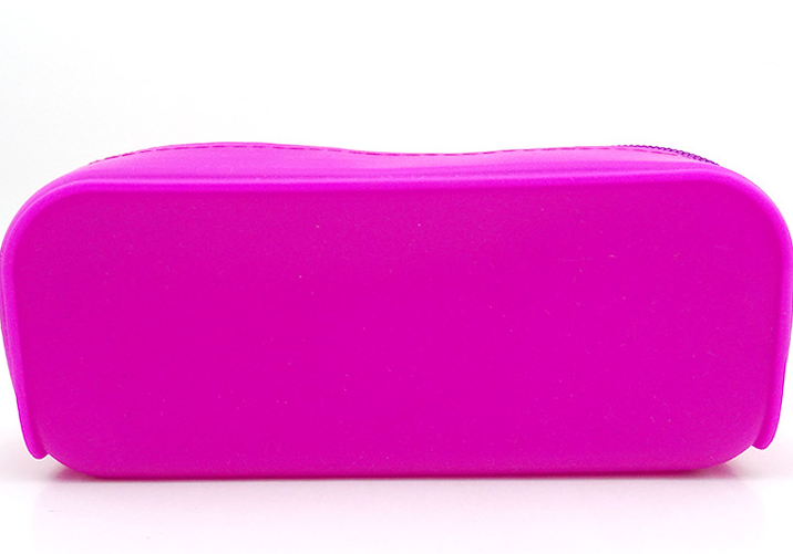 收纳笔袋简洁风格设计学生文具盒拉链长形笔袋细节图