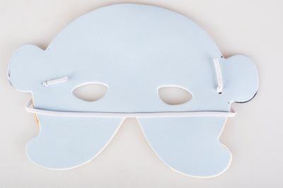 EVA熊猫面具厂家儿童卡通动物面具幼儿园玩具节日礼品mask道具产品图