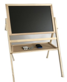 实木立式A字木制广告写字板留言展示牌小黑板