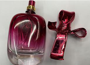 2156玻璃香水瓶电化铝高档喷雾化妆品包装分装空瓶细节图