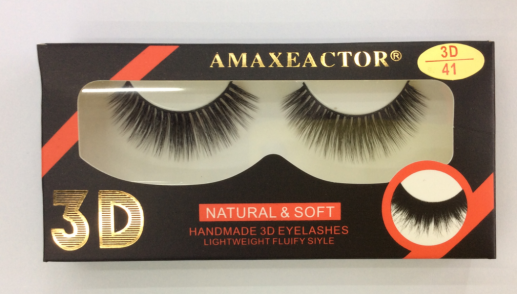 3D Natural Realistic False Eyelash KL-008-Hard Dry Support Design