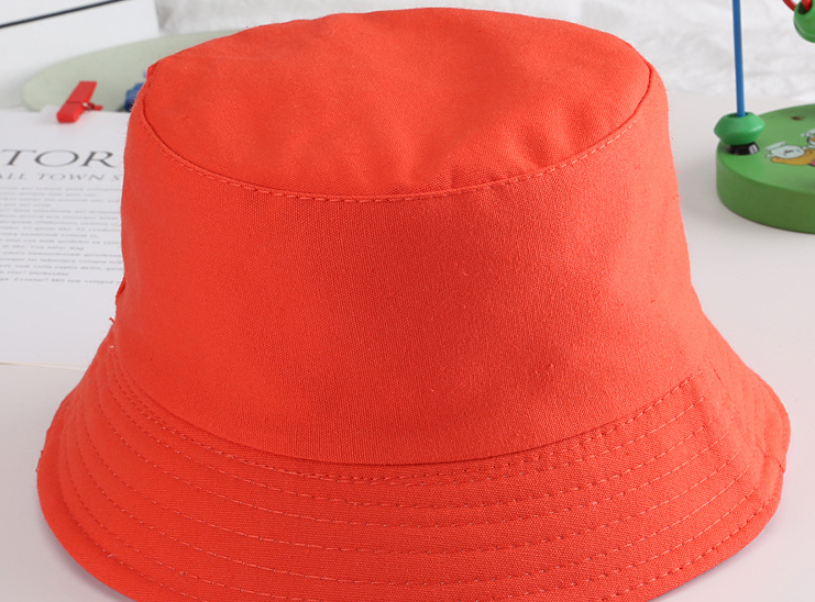 Children's Fisherman Hat Korean Version Of Animal Embroidery Parent-Child Basin Hat details Picture