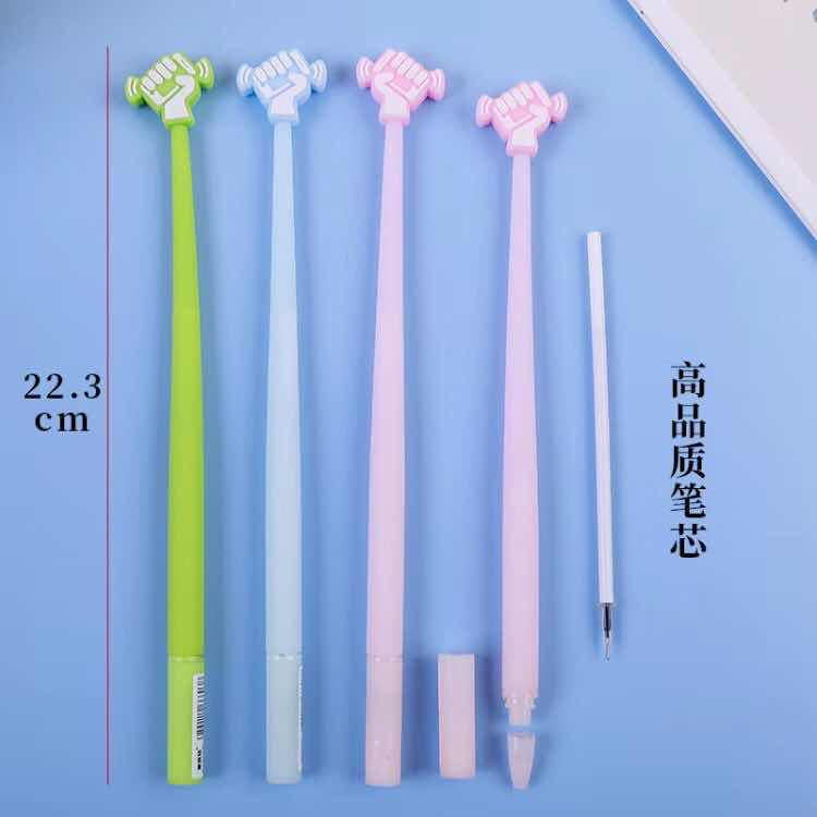 Personalized and creative soft silicone, shake the student pen Specification image