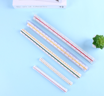 Koga Scale Interior design drawing Multi-function Mitsubishi ruler measuring tool high precision drawing garment project thumbnail