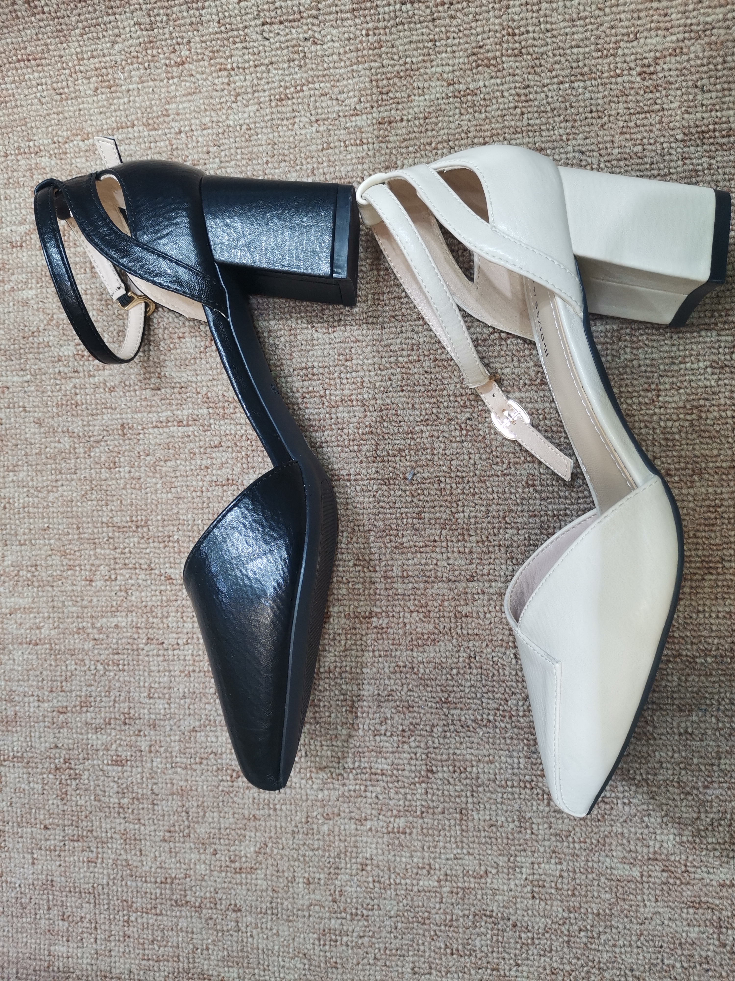 2020 Summer New Leather Casual All-Matching Flat Shoes Roman Platform Women's Shoes Specification drawing