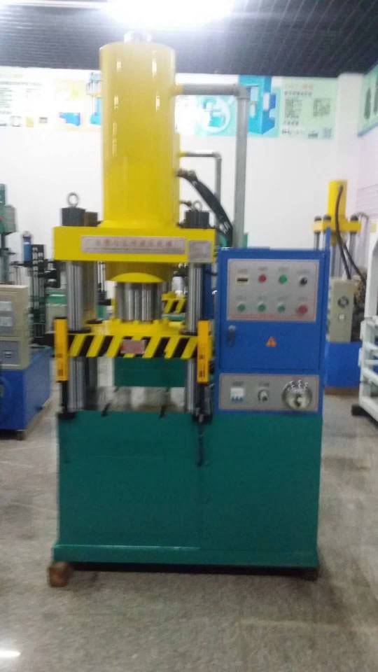 Tiande Hydraulic YZ31-D series inverted four-column rapid hydraulic Press with main cylinder details Picture
