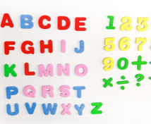 EVA磁性字母贴儿童早教数字字母泡沫定制磁性字母冰箱贴