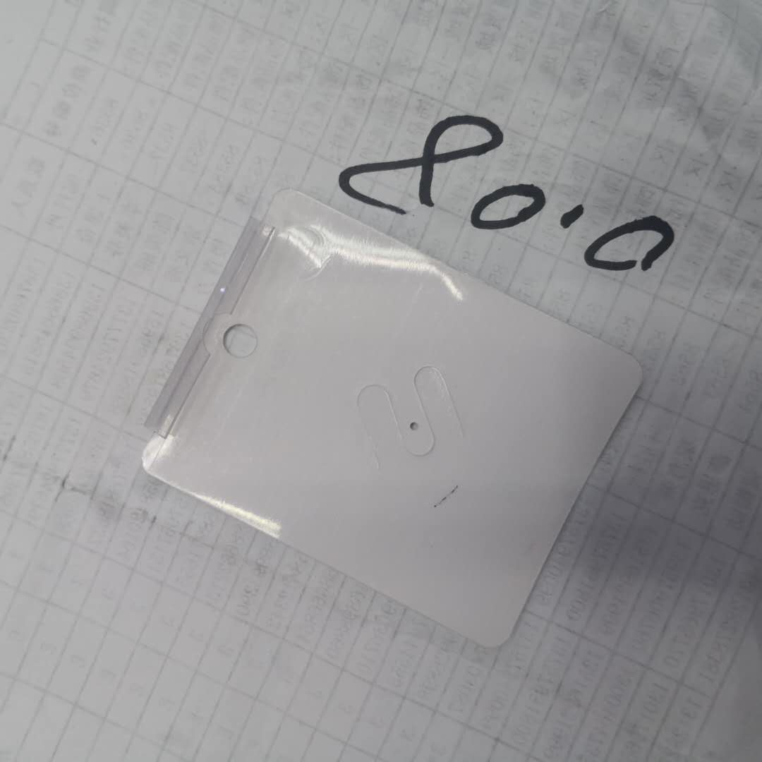 White gold-embossed hair clips, hair bands, packaging cards, accessories, paper cards, hair ornaments, headwear, hair clips, card paper wholesale and customization Specification image