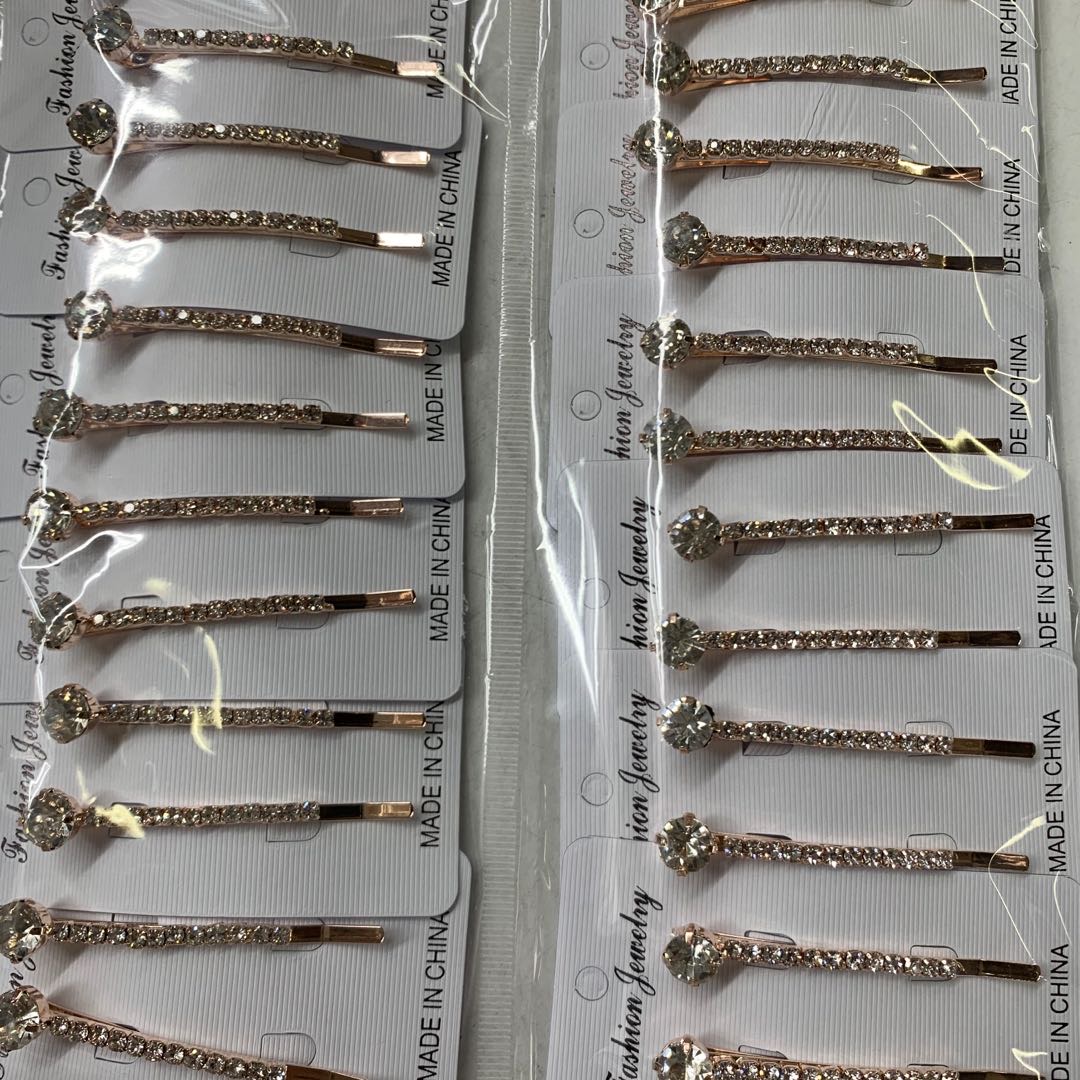 One-piece clip, side clip, cute hairpin, fairy hairpin, head buckle, bangs clip details Picture