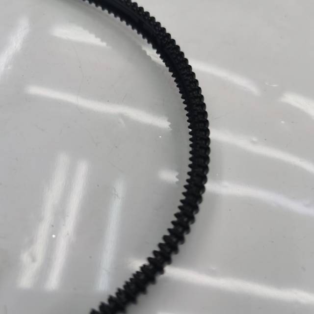 The Korean Version Of The New Women's Fashion With Black Plastic Headband Headband Specification drawing