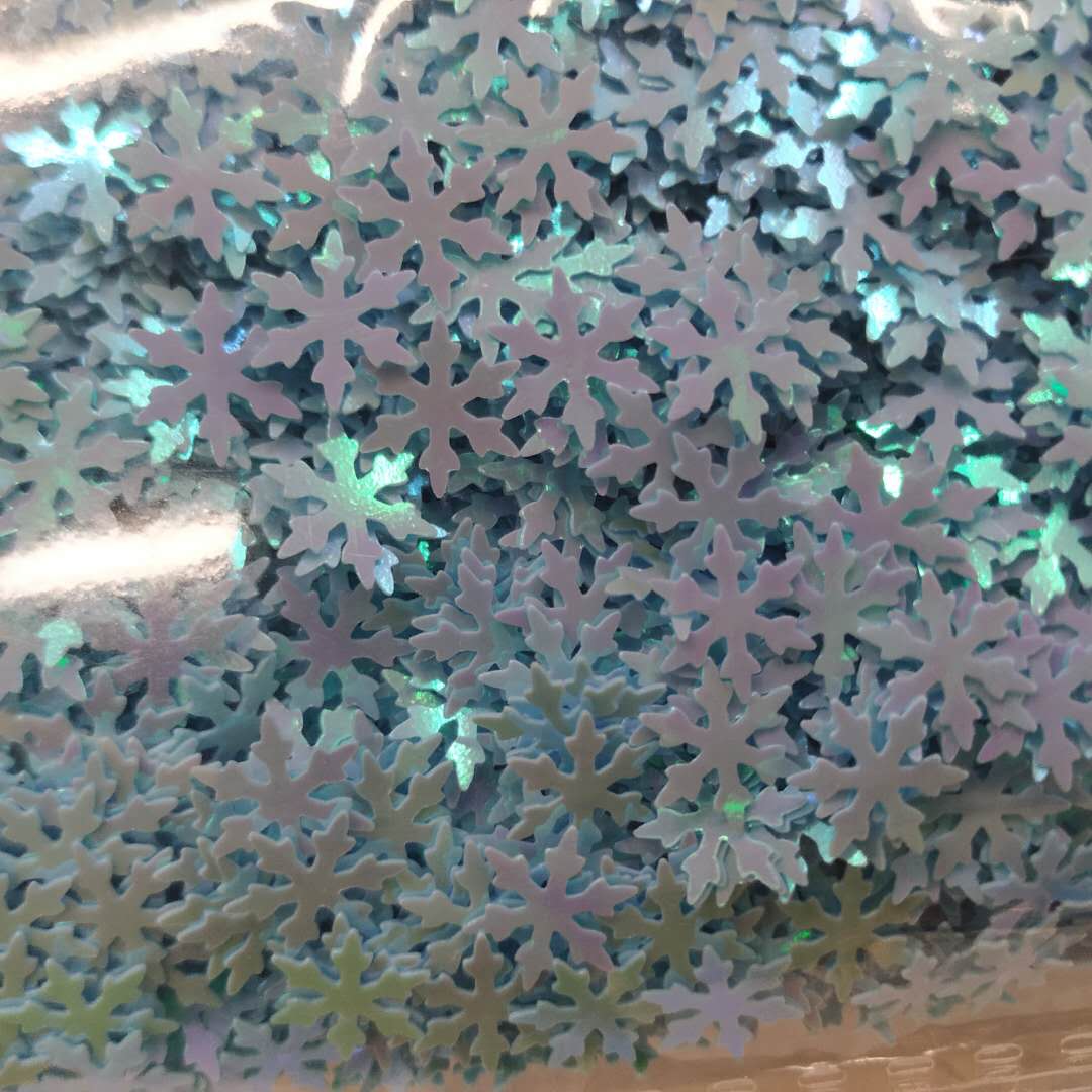 Green snowflake, gold onion, pink and sequined beauty, nail and eyeshadow eco-friendly seven-color sequined accessory Specification image