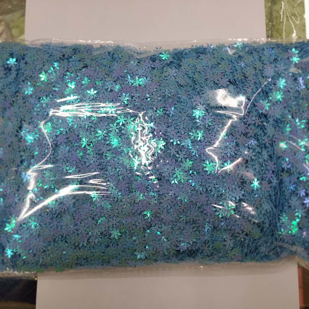 Green snowflake, gold onion, pink and sequined beauty, nail and eyeshadow eco-friendly seven-color sequined accessory