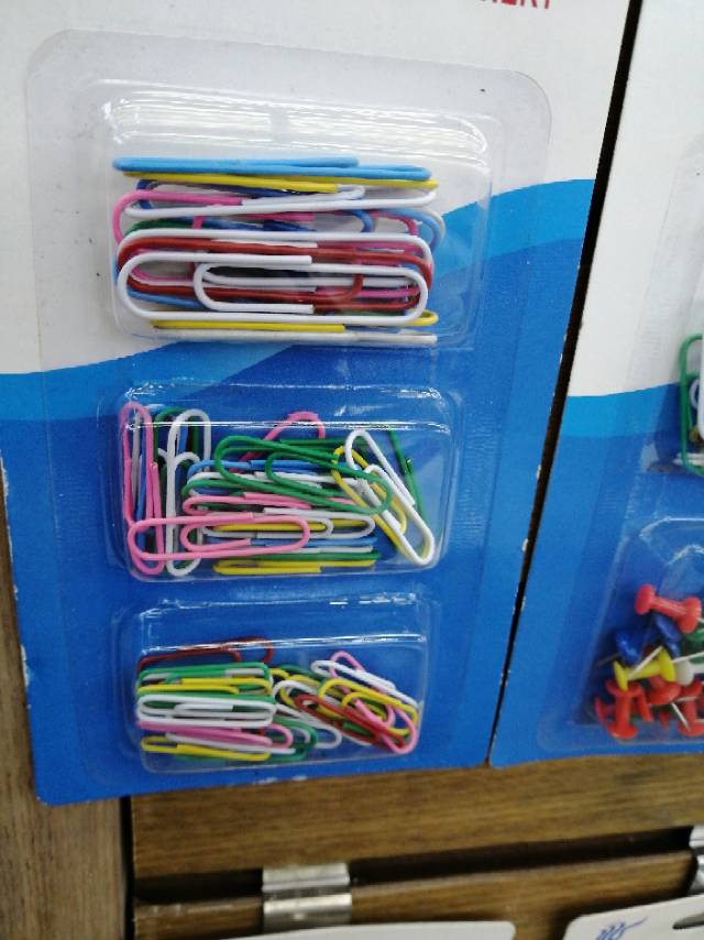 小红盒金银色图钉多功能图钉平钉按订图丁可订