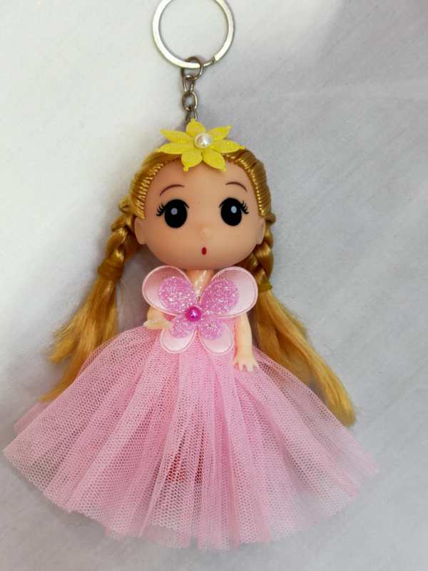 Key chain daze doll butterfly gauze skirt ornaments pendant toy manufacturers wholesale thumbnail