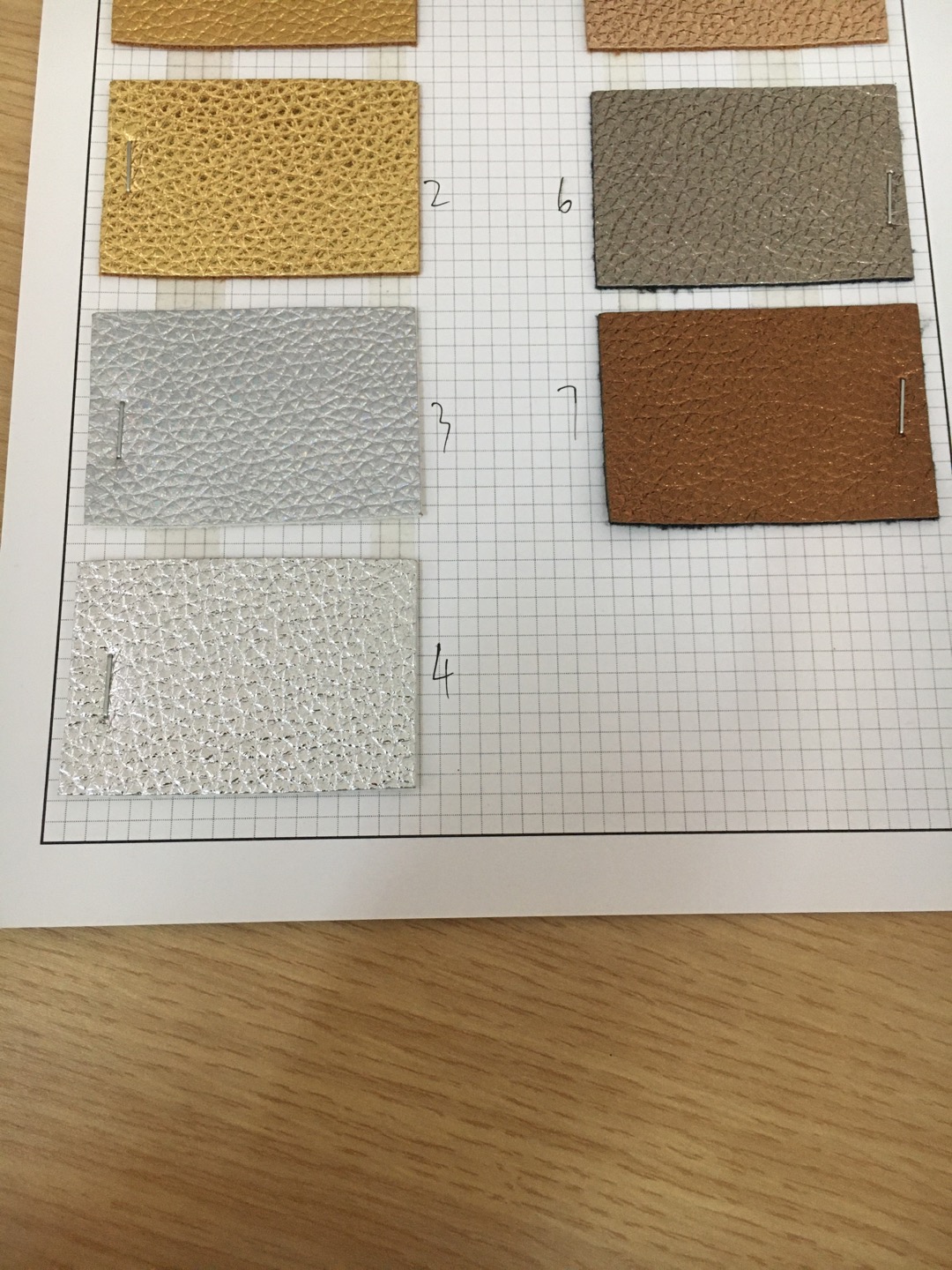 Factory direct sales of 20-year new model No. 1916 luggage material decorative leather transfer leather Specification image