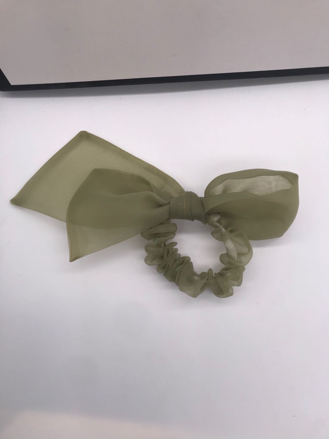 发绳兔耳发圈头花韩国女扎头发皮筋布圈盘发头饰品扎头发成人发饰