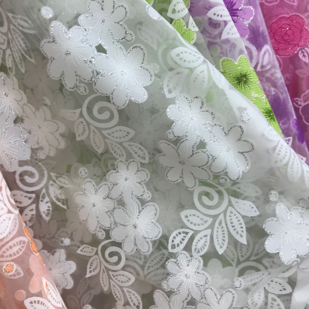 Organza Offset Lilac Wedding Dress Headwear Doll Dress Performance Dress Dance Dress details Picture