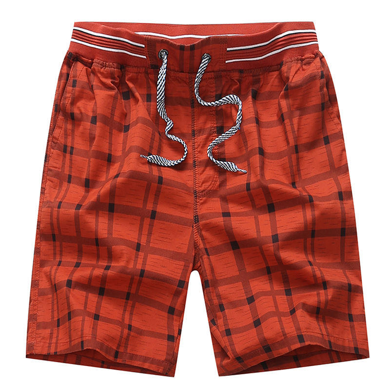 Fat Beach Pants Men Loose Plus Fat Plus Size Cotton Shorts Wearing Sports Shorts Men