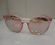 New fashion sunglasses large frame round frame sunglasses polaroid lens high-end PC lady's sunglasses 6817