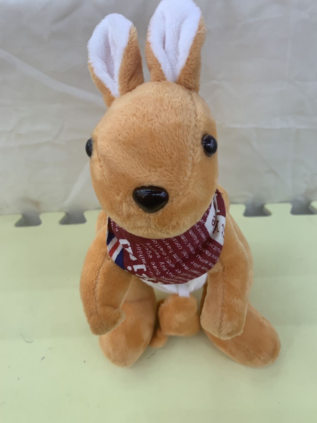 Crystal super soft kangaroo plush toy for children, girls, home decoration